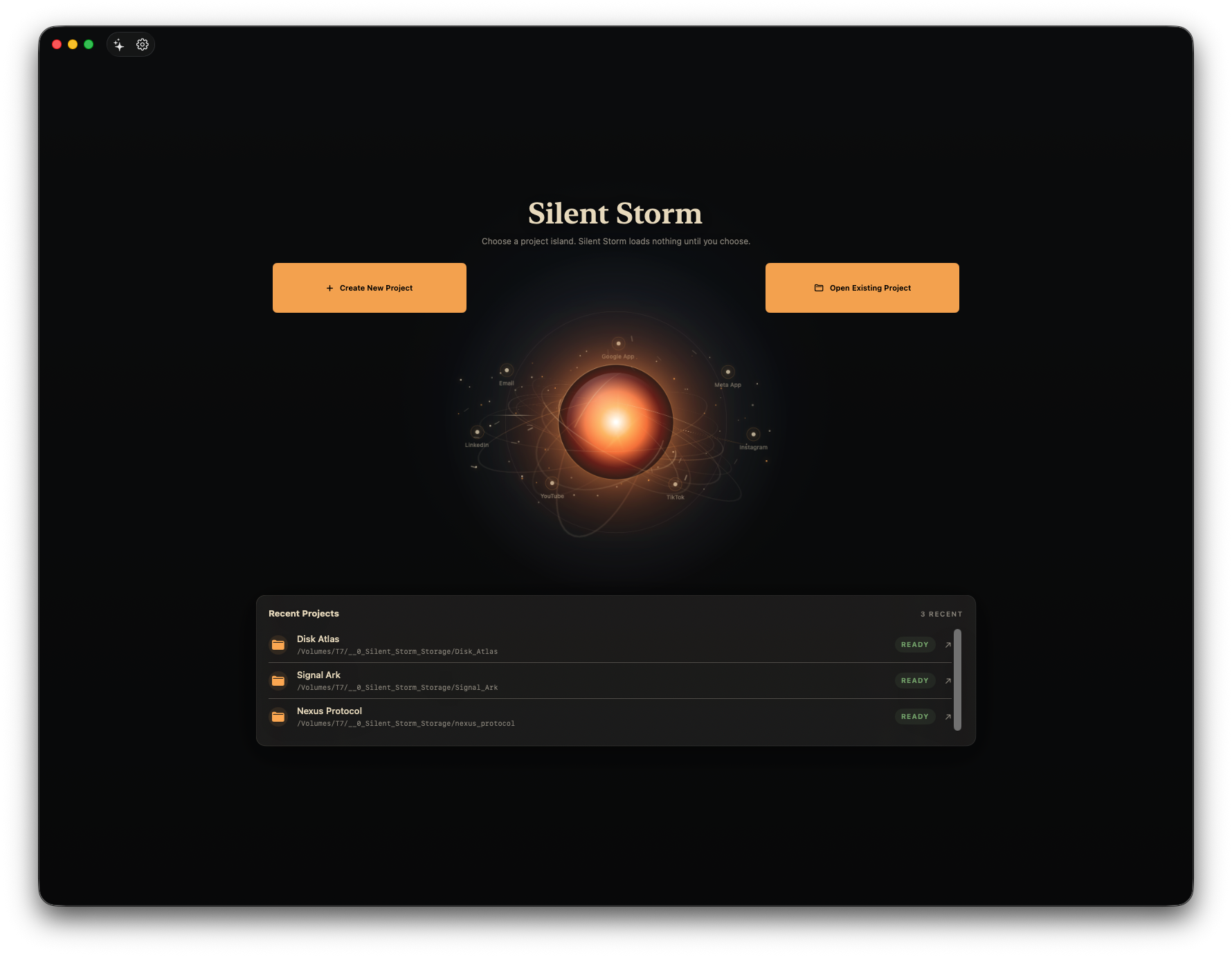 Command Dashboard screenshot