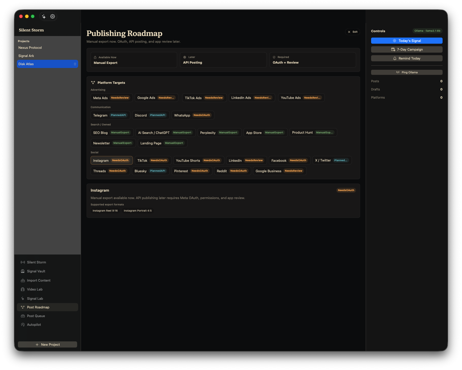 Export Factory screenshot
